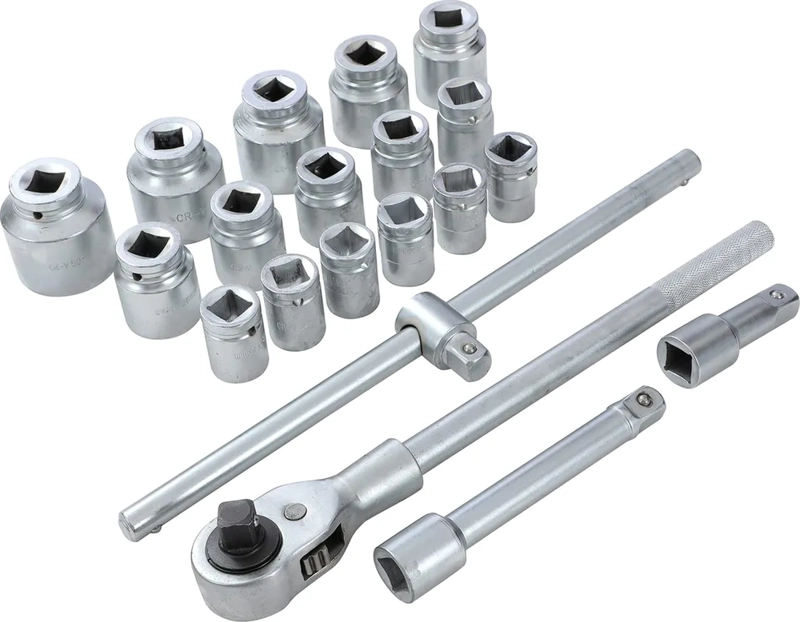 JUEGO CAJA SET DADOS 3/4 PROFESIONAL CAMION AUTO 21 PZS - 3