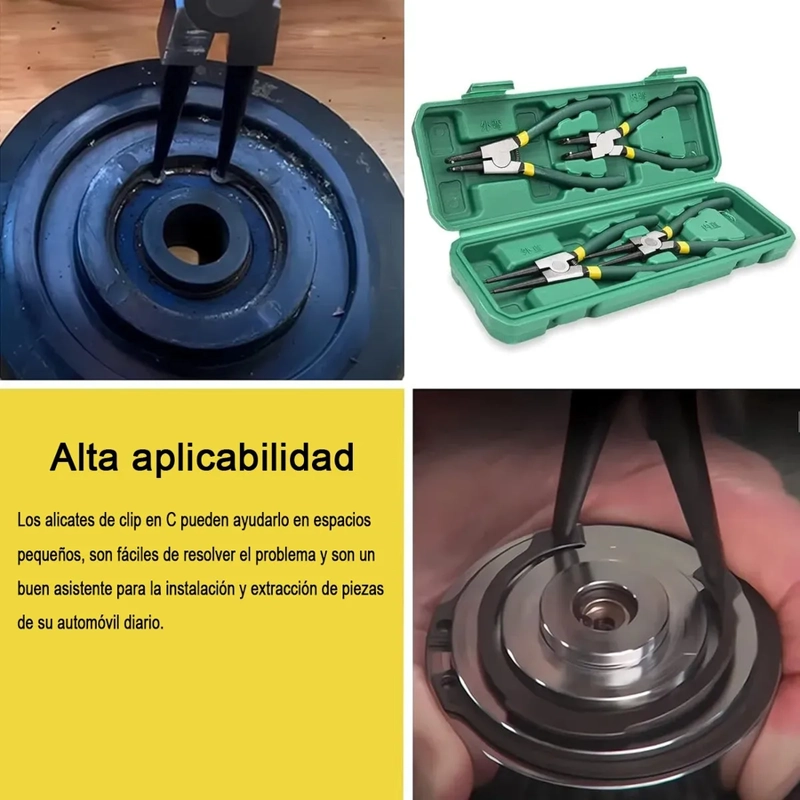 SET JUEGO 3 ALICATES 160MM UNIVERSAL LARGA DIAGONAL JADEVER - 2