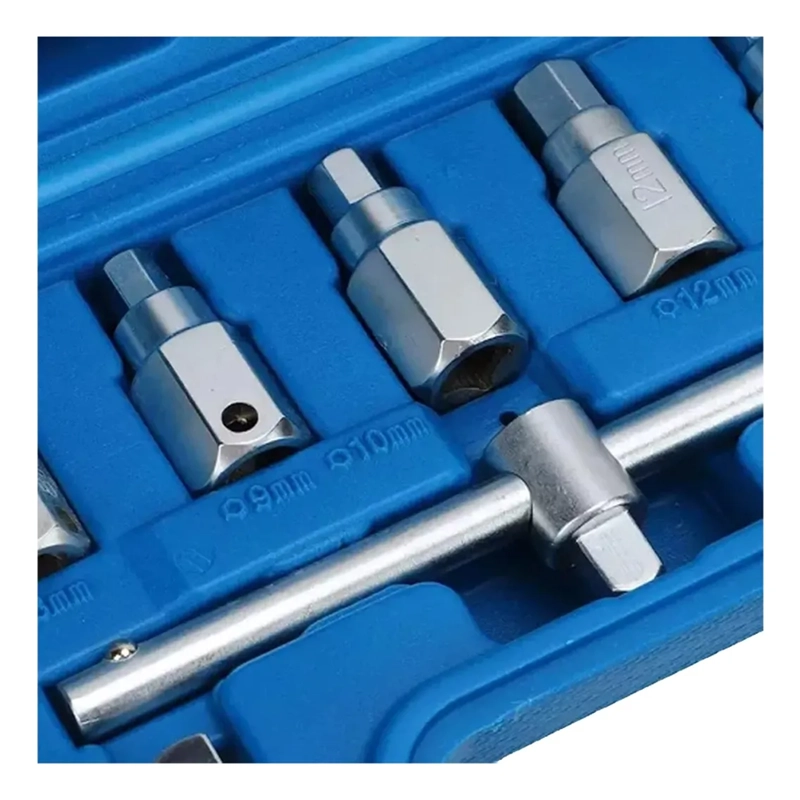 KIT SET JUEGO DE DADOS ALLEN Y CUADRADO PARA TAPON DE CARTER GRIS - 1