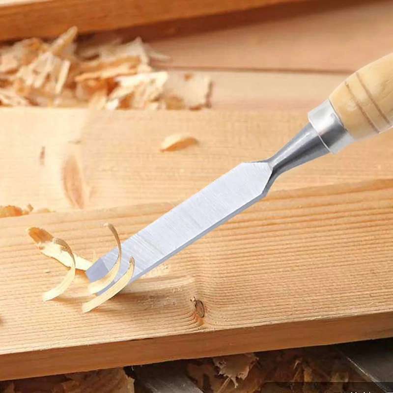 GUBIAS PARA TALLADO DE MADERA - PACK DE 12 HERRAMIENTAS - 5