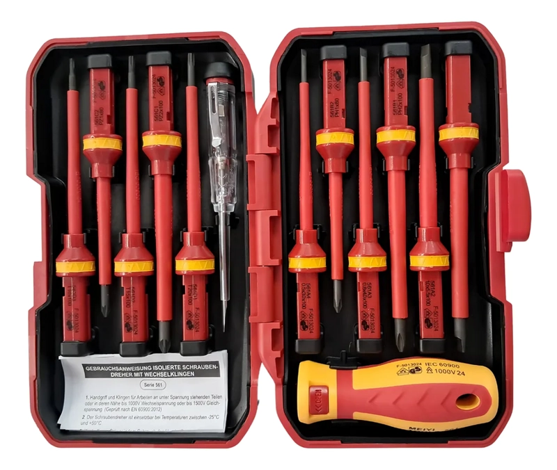 KIT DESATORNILLADORES AISLADOS 1000V BEKAM - 2