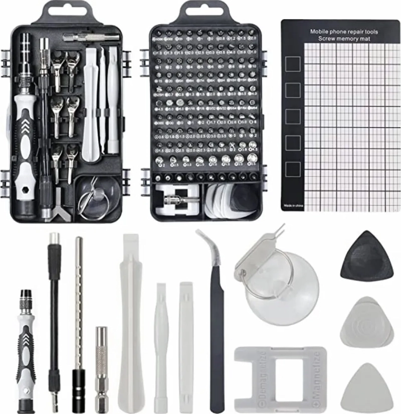 JUEGO DE DESTORNILLADORES DE PRECISION PROFESIONAL 135 EN 1 - 1