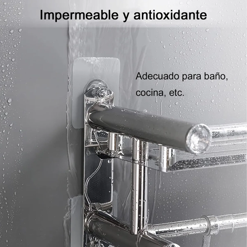 20 PCS ADHESIVO DE TORNILLO DE GANCHO DE PARED SOPORTAR 5 KG - 2