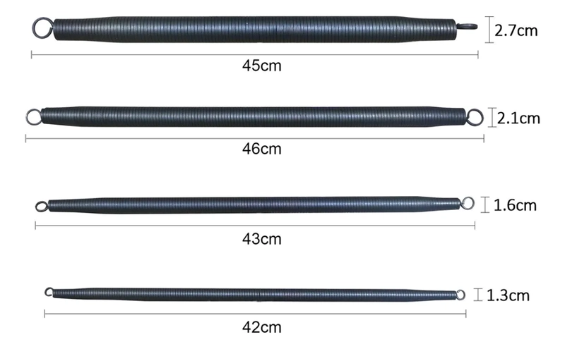 SET 4 DOBLADORA DE TUBO DE RESORTE PVC 4 TAMAÑOS - 1