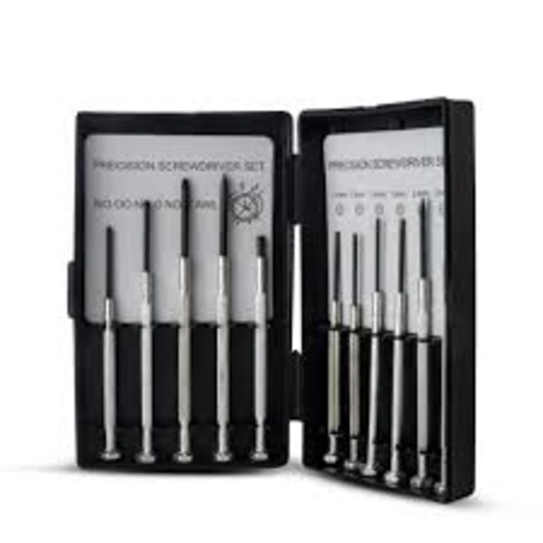 SET DESTORNILLADORES DE PRECISION 11 PIEZAS CON SU CAJA - 2