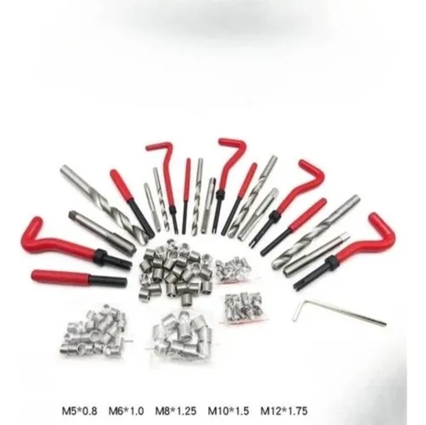 KIT DE HERRAMIENTAS COMBINADAS GENERICA 131 PIEZAS ROJO - 1