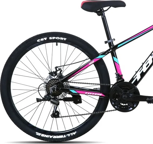 BICICLETA TOTEM MTB ARO 26 MODELO Y650 NEGRO NEGRO XS - 2