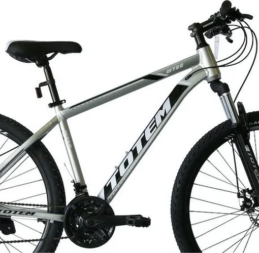 BICICLETA MTB TOTEM MODELO W760 ARO 29 TALLA 17/19 GRIS - 2