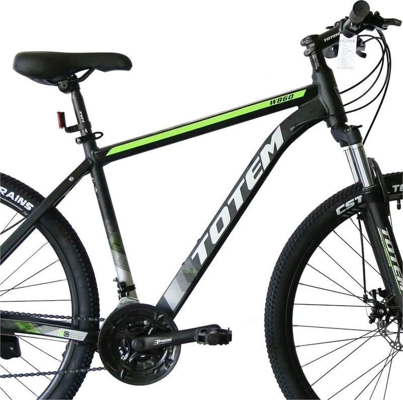BICICLETA MTB TOTEM MODELO W860 ARO 27.5 TALLA 19 NEGRO - 2