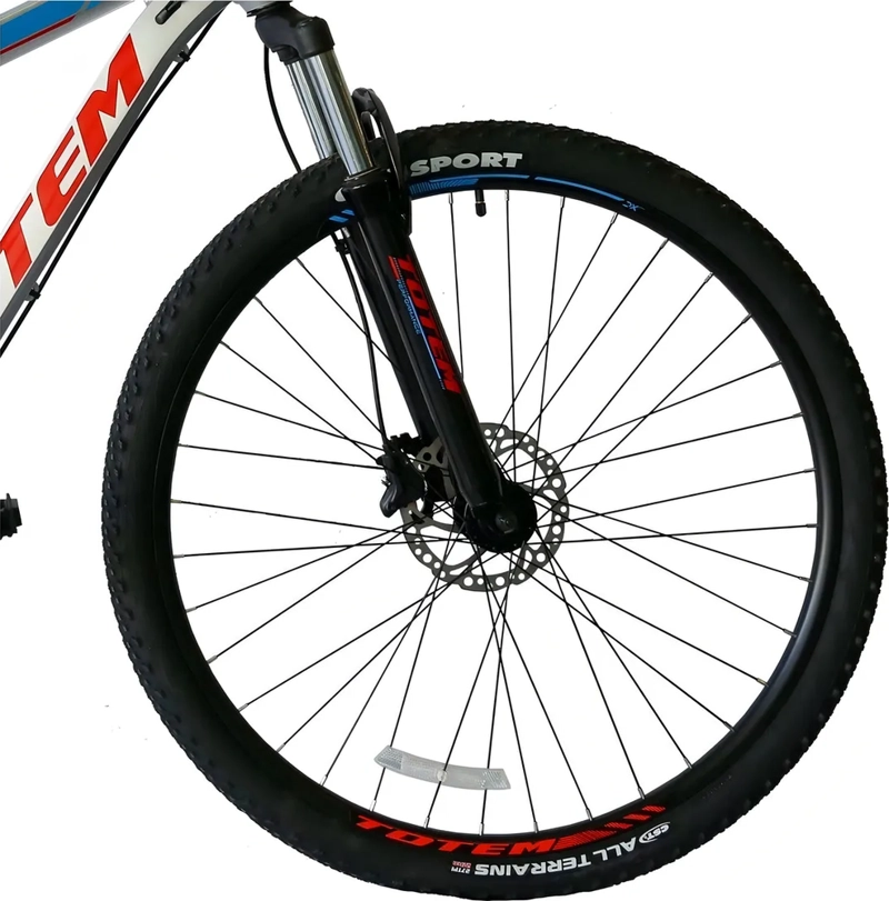 BICICLETA MOUNTAIN BIKE TOTEM W790 R27.5 TAMAÑO DEL CUADRO 17' COLOR PLATEADO - 2