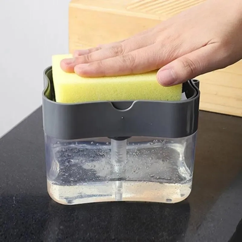 DISPENSADOR 2 EN 1 PARA LAVA LOZA. - 2