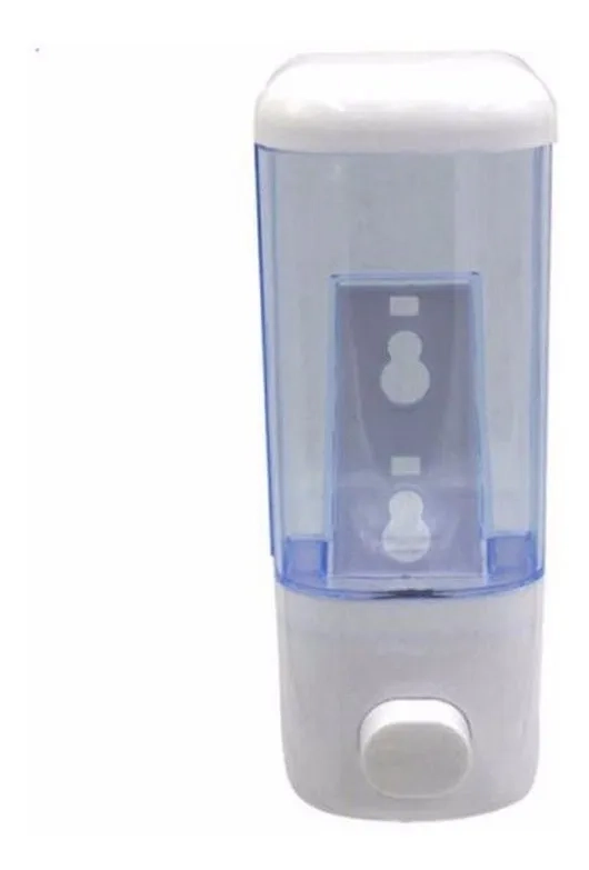 PACK 6 DISPENSADOR GEL LIQUIDO JABON DESINFECTANTE SHAMPOO TRANSPARENTE - 1