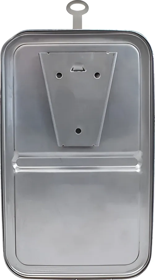 JABONERA DISPENSADOR GEL 1L PREMIUM ACERO INOX RELLENABLE COLOR METALICO - 7