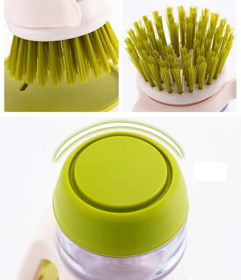 DISPENSADOR LAVALOZA CON CEPILLO GRIS - 2