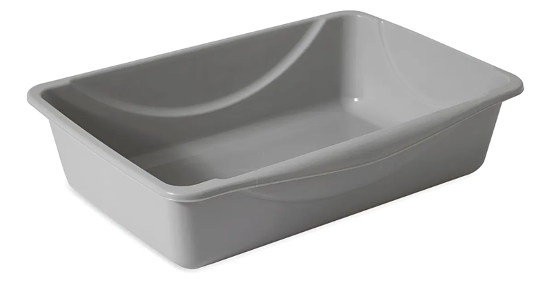 ARENERO PARA GATO JUMBO PETMATE MASCOTAS SANITARIO HIGIENE COLOR GRIS - 3