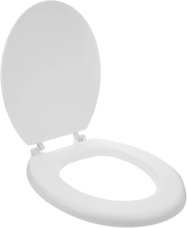 ASIENTO REDONDO UNIVERSAL GENERICO BLANCO LISO - 1