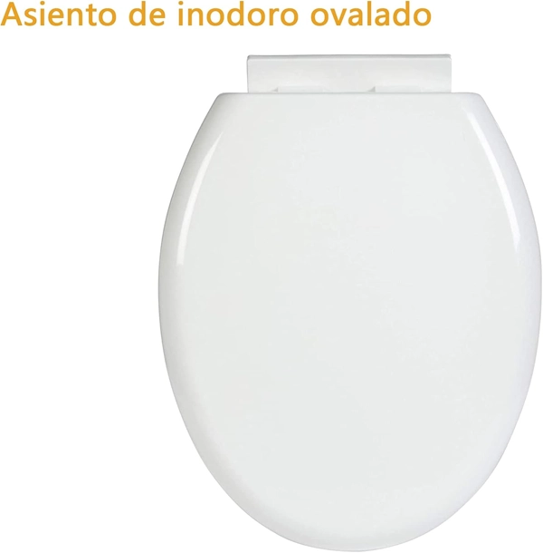 ASIENTO CIERRE SUAVE/LENTO (TAPA) WC FUSCHER BLANCO - 4