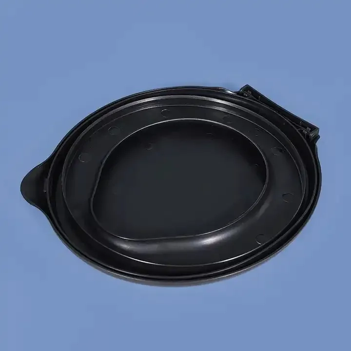 TAPA ASIENTO PARA BAÑO WC PORTATIL REDONDO PLASTICO - 3