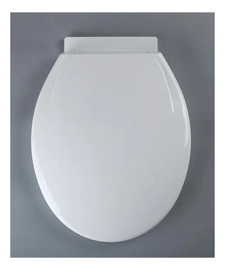 ASIENTO TAPA DE BAÑO WC BOLONIA ANTIBACTERIAL CIERRE LENTO - 1