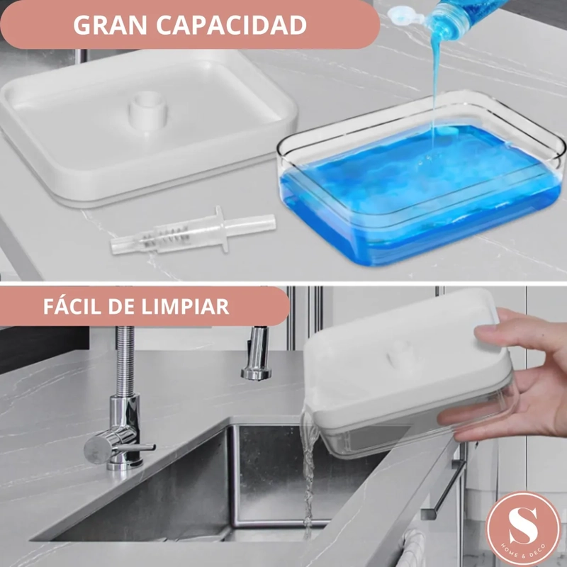 DISPENSADOR DE LAVA LOZAS PARA LA COCINA - 4