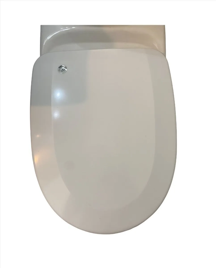 TAPA ASIENTO PARA BAÑO WC - CIERRE SUAVE - Y00398 COLOR BLAN BLANCO - 2