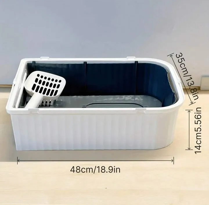 ARENERO GRANDE PARA GATOS - CON BANDEJA SANITARIA XL GATOS - 6