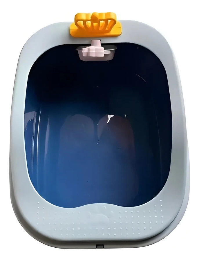ARENERO PARA GATO CAJA DE ARENA PARA GATOS ARENERO GATO COLOR AZUL - 2
