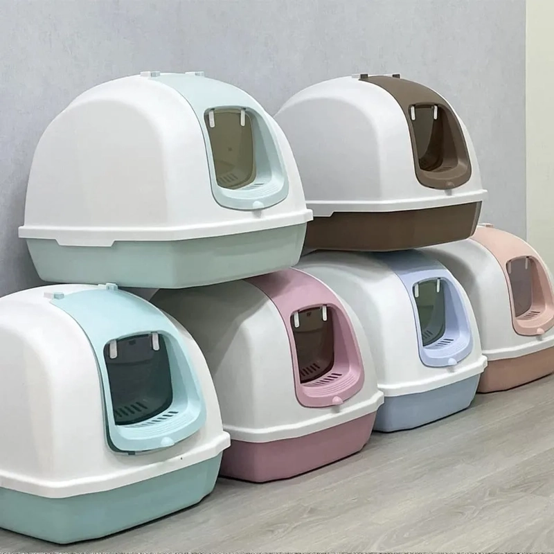 ARENERO PARA MASCOTAS GATOS GRANDE 50,5CM X 44,5CM 40CM VARIOS - 2