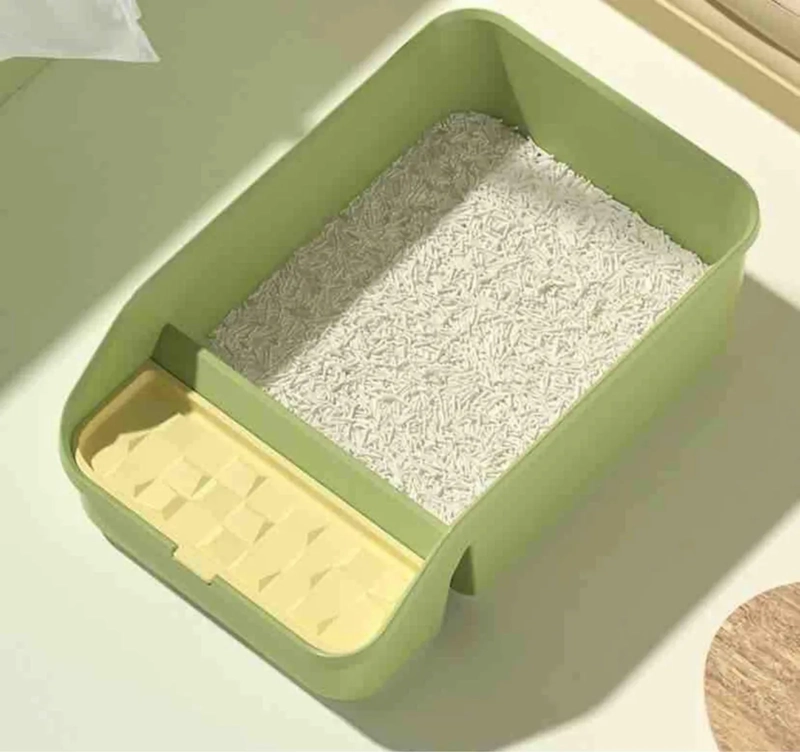 ARENERO GRANDE ABIERTO PARA GATOS - BAÑO SANITARIO XL - 4