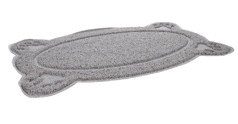 ALFOMBRA SANITARIA PARA ARENERO CON FORMA DE HUESO GATO - 1