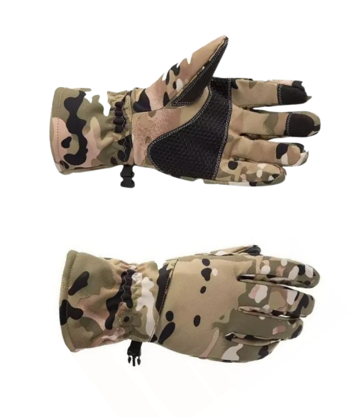 GUANTES TACTICOS MILITARES IMPERMEABLES, MULTICAM, NIEVE - 2
