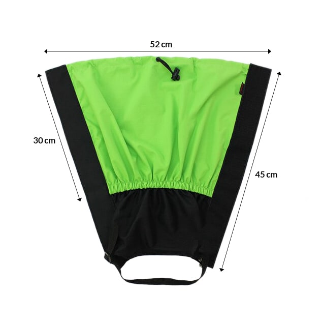 POLAINA DE NIEVE FRC CAMPSOR TREKKING OUTDOOR/FORCE, COLOR VERDE MANZANA - 3