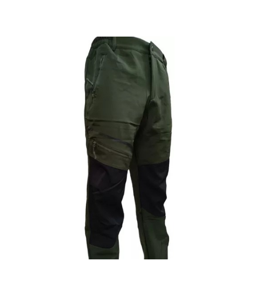 PANTALON OUTDOOR HOMBRE IMPERMEABLE PARA NIEVE, COLOR VERDE MUSGO 2XL - 2