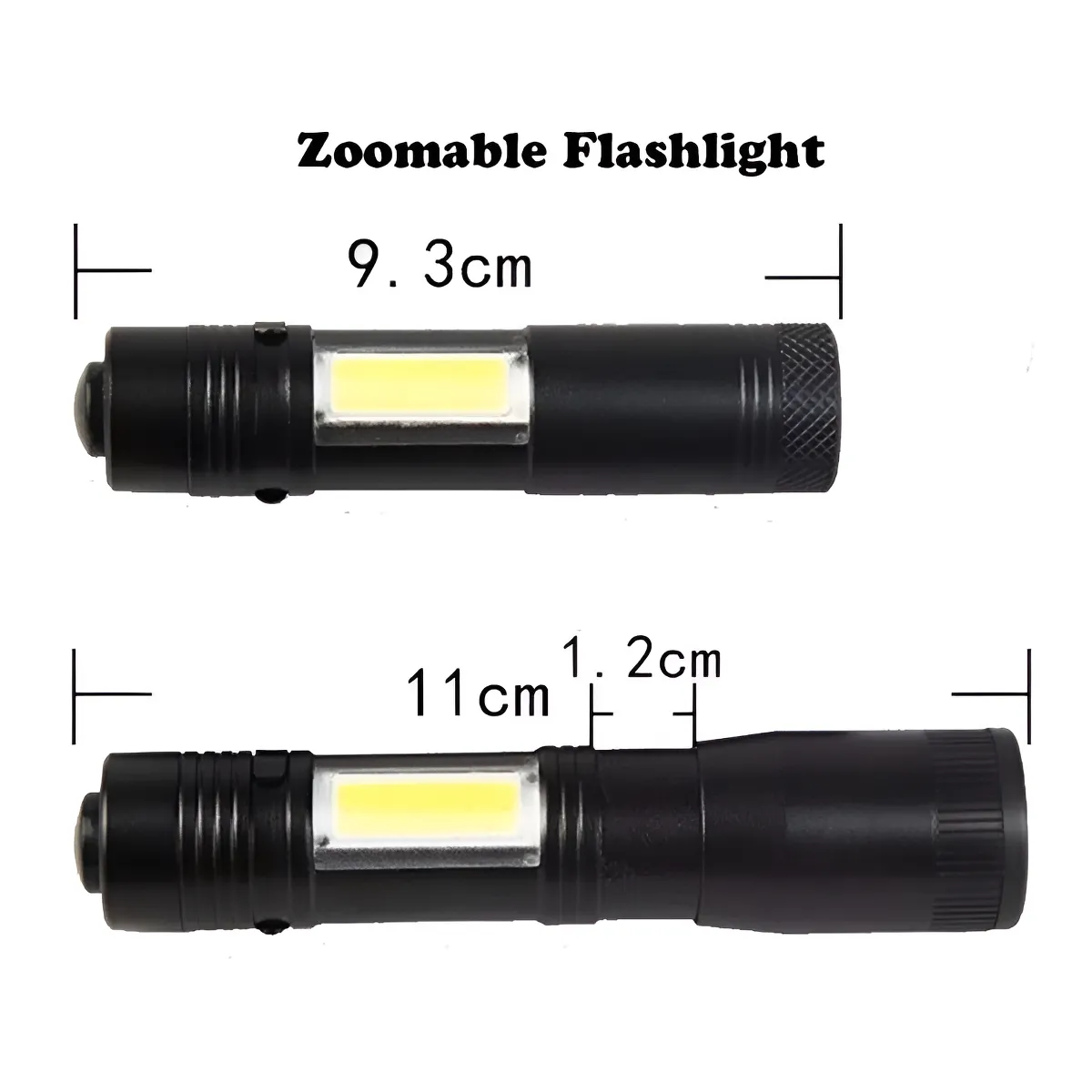 MAGLITE - S3D015 MAGLITE LINTERNA D INCANDESCENTE DE 3 CELDA COLOR DE LA LINTERNA NEGRO COLOR - 1