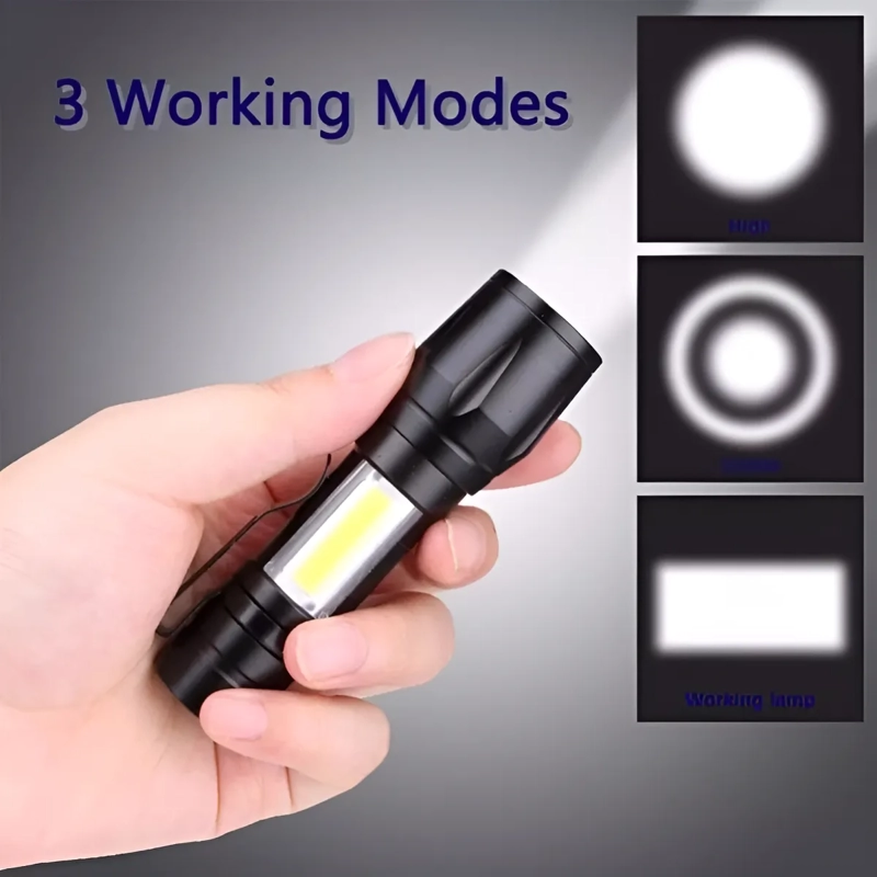 MAGLITE - S3D015 MAGLITE LINTERNA D INCANDESCENTE DE 3 CELDA COLOR DE LA LINTERNA NEGRO COLOR - 5