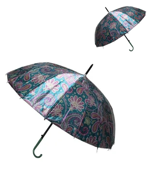 PARAGUAS PLEGABLE VARILLAS AUTOMATICO MULTICOLOR - 2