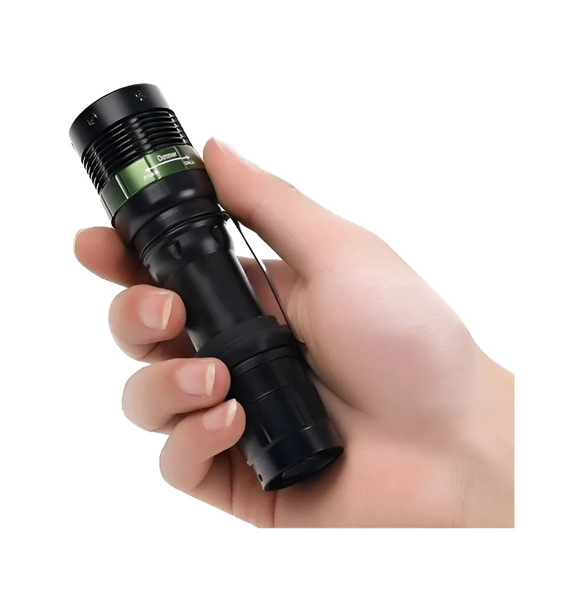 LINTERNA LED CAMPING LINTERNA TACTICA 18000 LUMENS CAMPING COLOR DE LA LINTERNA NEGRO COLOR DE - 2
