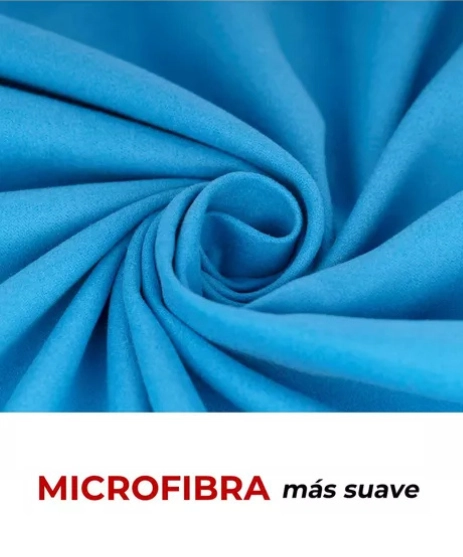 TOALLA MICROFIBRA FITNICS SECADO RAPIDO ESTUCHE VIAJE COLOR - 3