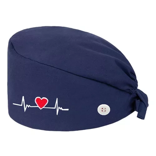 COFIA CLINICA, GORRO QUIRURGICO, 95% ALGODON, 5% LYCRA, UNIFORMES, COLOR AZUL - 1