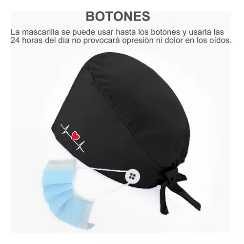 COFIA CLINICA, GORRO QUIRURGICO, 95% ALGODON, 5% LYCRA, UNIFORMES, COLOR AZUL - 7