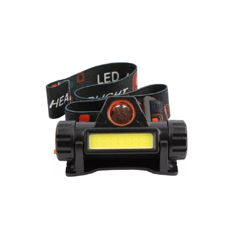 LINTERNA CINTILLO LED COB TECNOLAB RECARGABLE TL302 COLOR DE LA LINTERNA NEGRO COLOR DE LA LUZ - 1