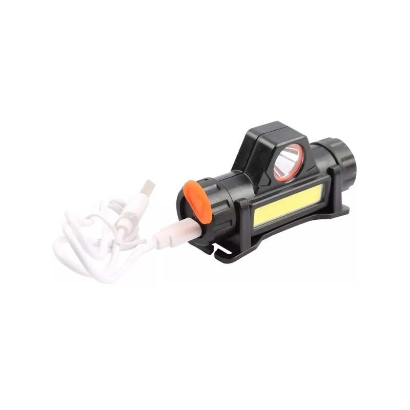 LINTERNA CINTILLO LED COB TECNOLAB RECARGABLE TL302 COLOR DE LA LINTERNA NEGRO COLOR DE LA LUZ - 2