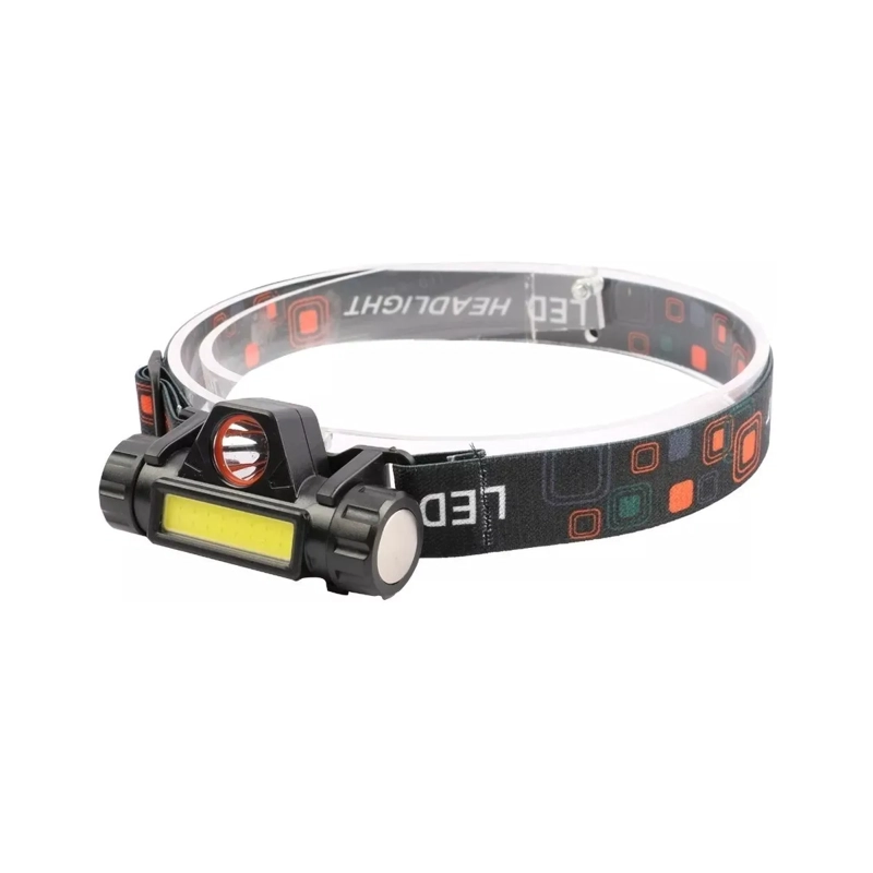 LINTERNA CINTILLO LED COB TECNOLAB RECARGABLE TL302 COLOR DE LA LINTERNA NEGRO COLOR DE LA LUZ - 4