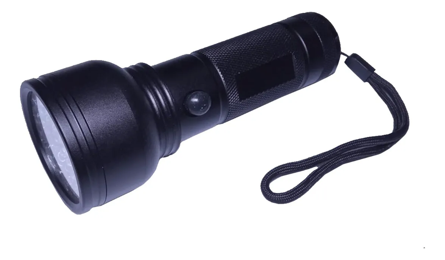 LAMPARA UV ULTRAVIOLETA DETECTOR DE ORINA LINTERNA 51 LEDS COLOR DE LA LINTERNA NEGRO COLOR DE - 2