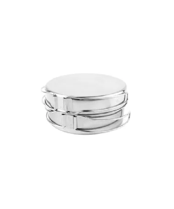 CAMPING OLLAS COCINA ACCESORIOS COLOR PLATA - 1