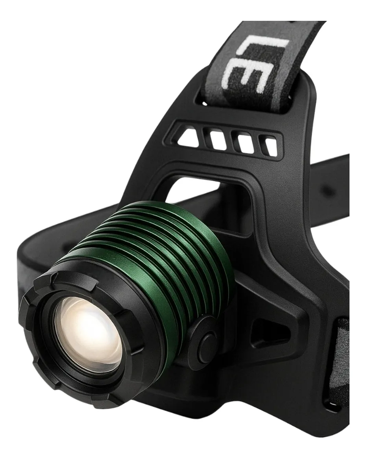 PACK X2 LINTERNA CABEZA LED LINTERNAS DE CAZA CAMPING 503 LINTERNA NEGRO / LINTERNA RECARGABLE - 3