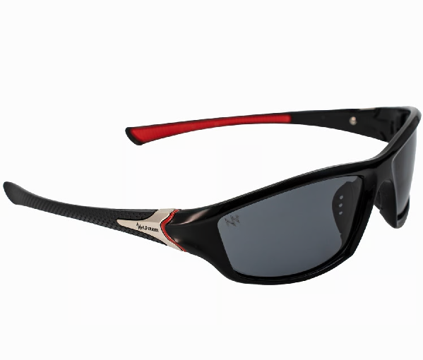 GAFAS DE SOL POLARIZADAS SPORT MODELO DEPORTIVO UV400 EN COLOR NEGRO - 1