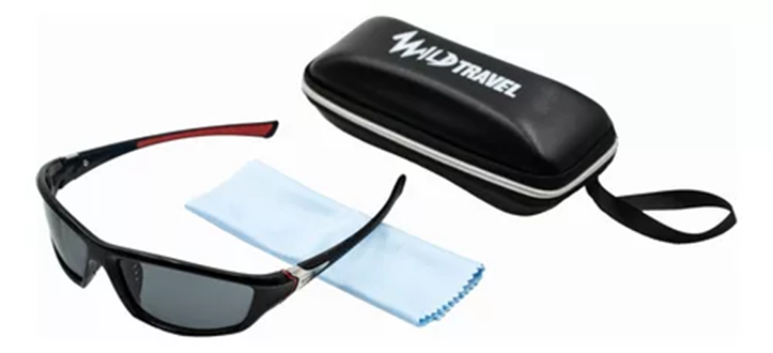 GAFAS DE SOL POLARIZADAS SPORT MODELO DEPORTIVO UV400 EN COLOR NEGRO - 2