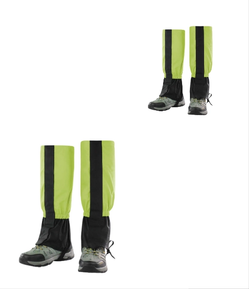 POLAINA DE NIEVE FRC CAMPSOR TREKKING OUTDOOR/FORCE, COLOR VERDE PISTACHO - 2