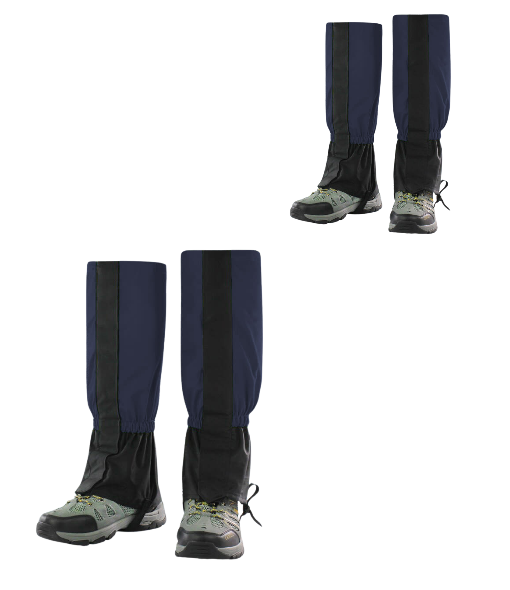 POLAINA DE NIEVE FRC CAMPSOR TREKKING OUTDOOR/FORCE, COLOR AZUL MARINO - 2